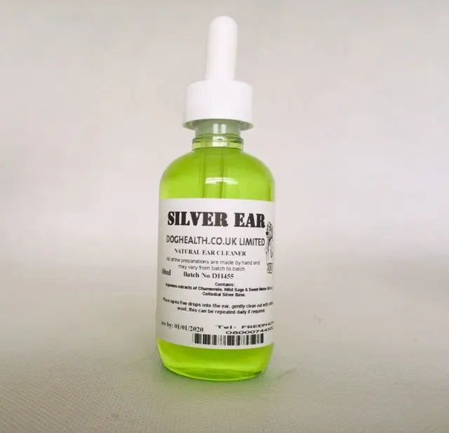 Colloidal silver on sale in dogs ears