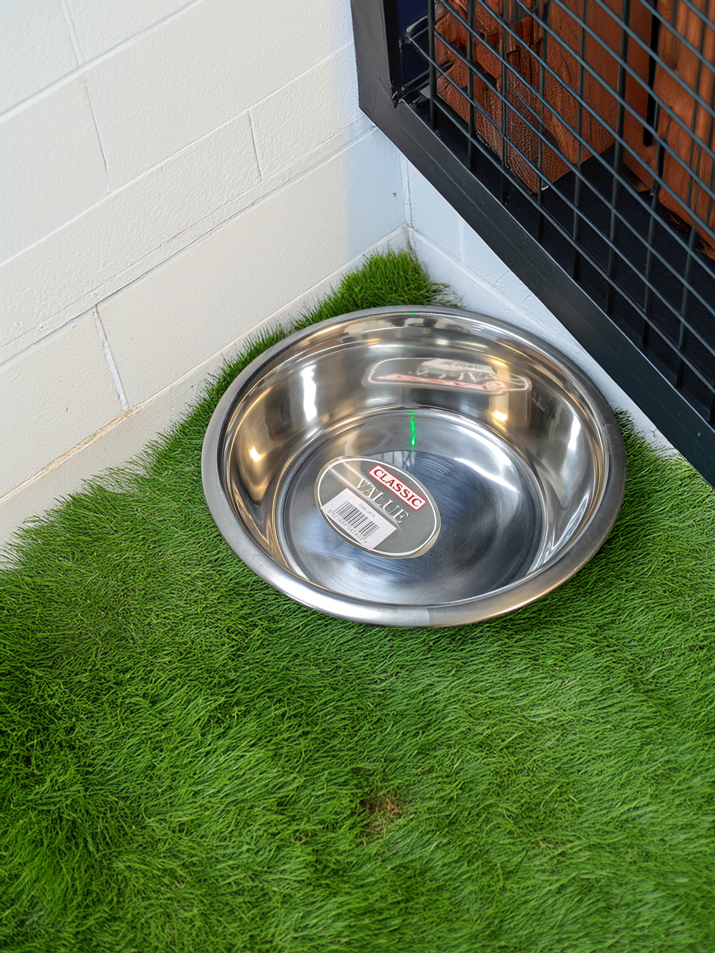 Classic Stainless-steel 2400ml Dog Bowl