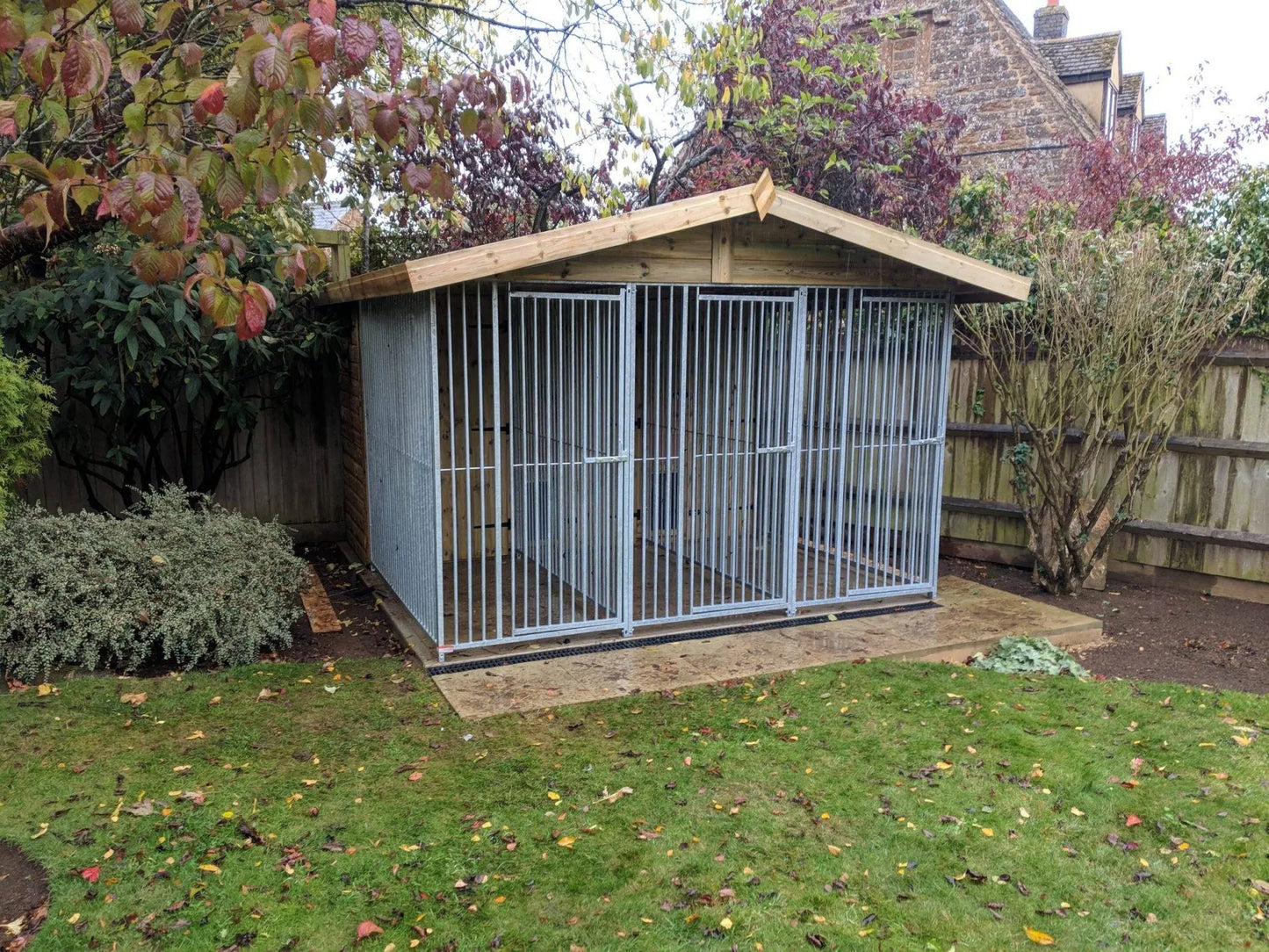 10 X 10 ft Triple Dog Kennel Doghealth