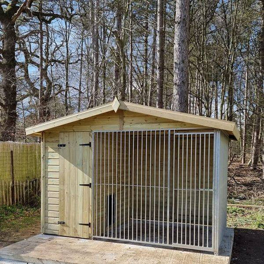 10 X 10 ft Single Dog Kennel Doghealth