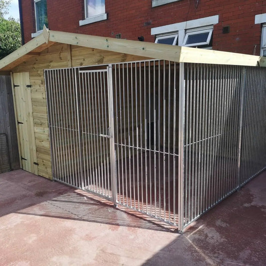 12 X 10 ft Single Dog Kennel Doghealth