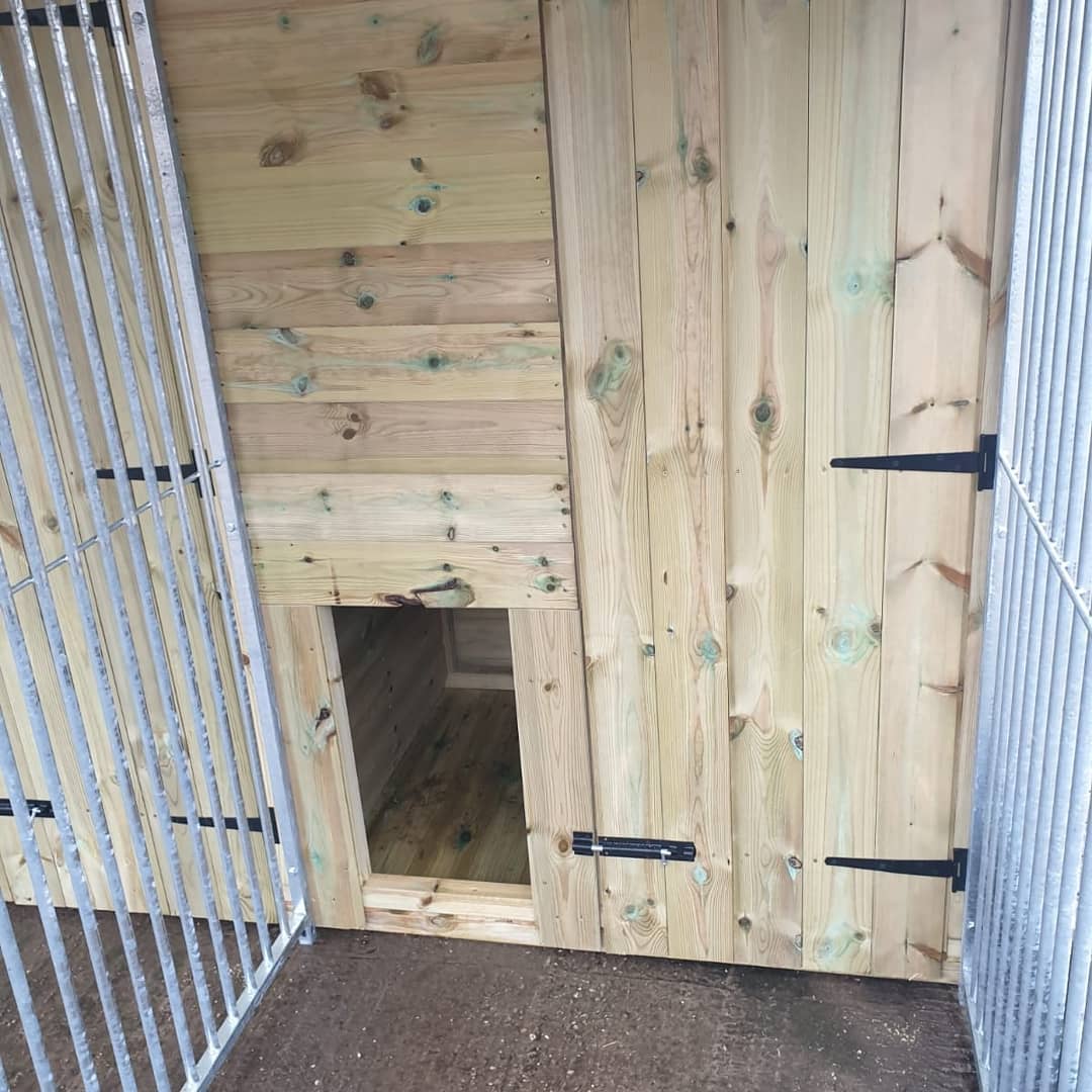 12 X 10 ft Triple Dog Kennel