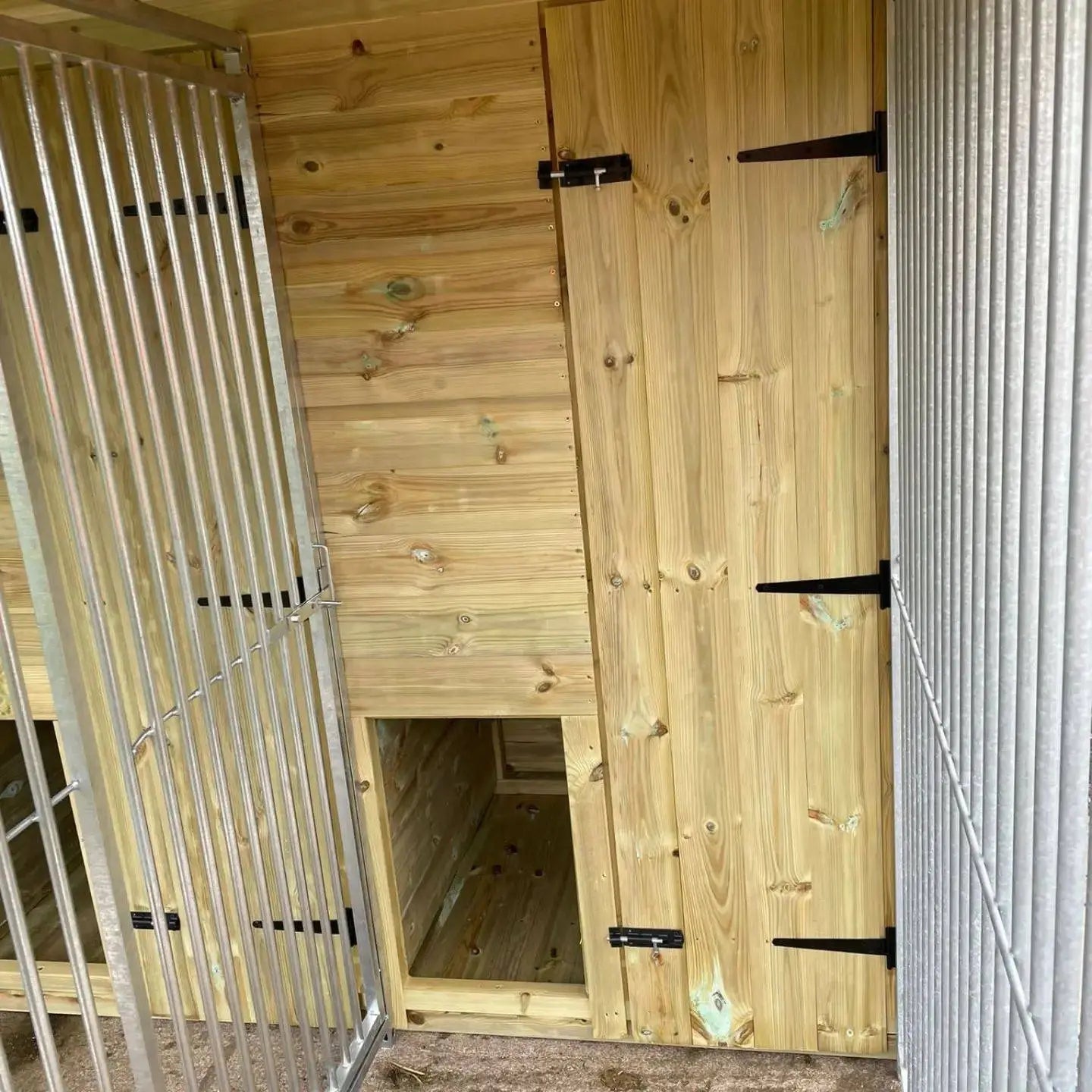 13 X 8 ft Four Bay Kennel Doghealth