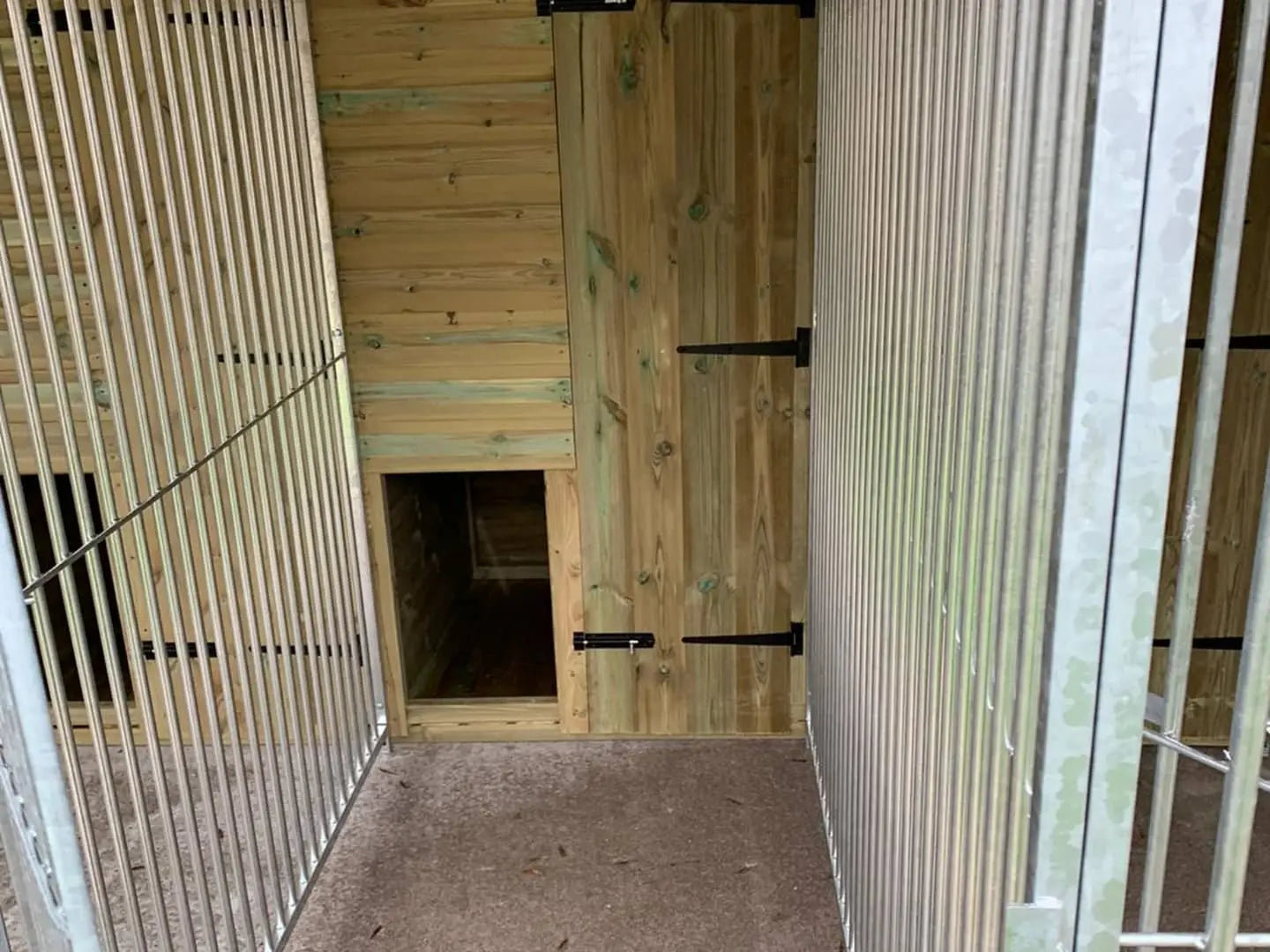 16.5 X 12 ft Five Bay Dog Kennel Doghealth