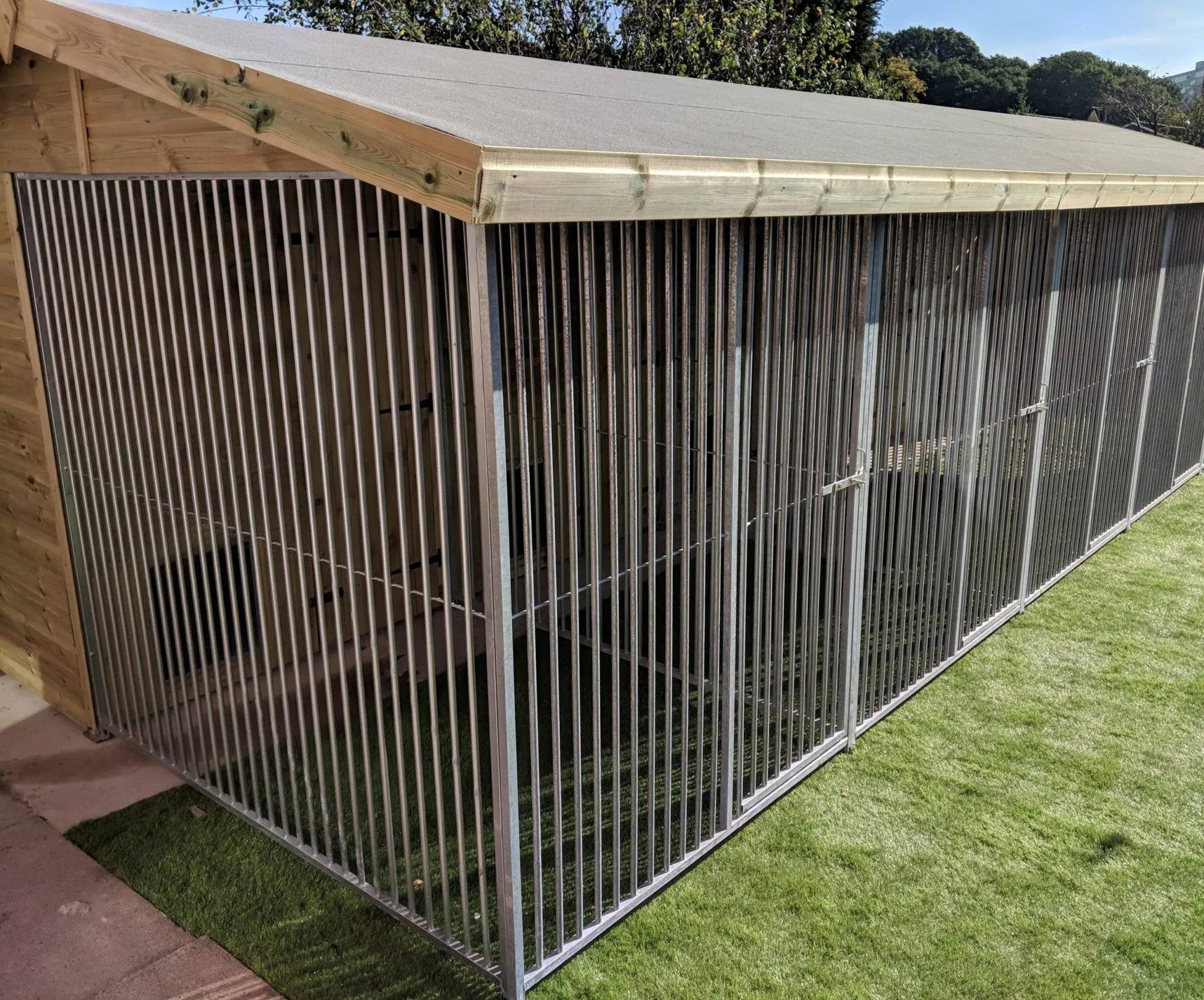 20 X 10 ft Large Triple Dog Kennel Doghealth