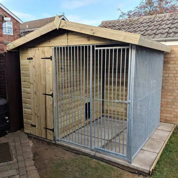 8 X 6.5 ft Single Dog Kennel Doghealth