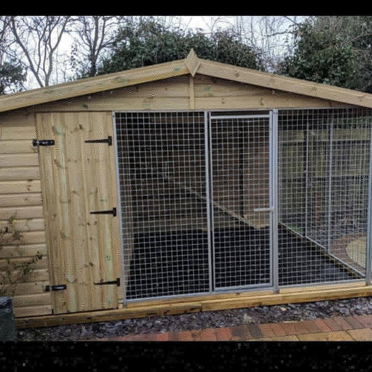 10 X 6.5 ft Single Cattery | Installation Included Doghealth