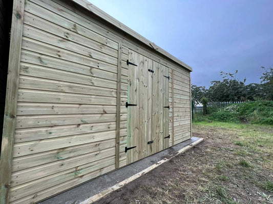 10 x 4 ft Shed with Pent Roof Doghealth