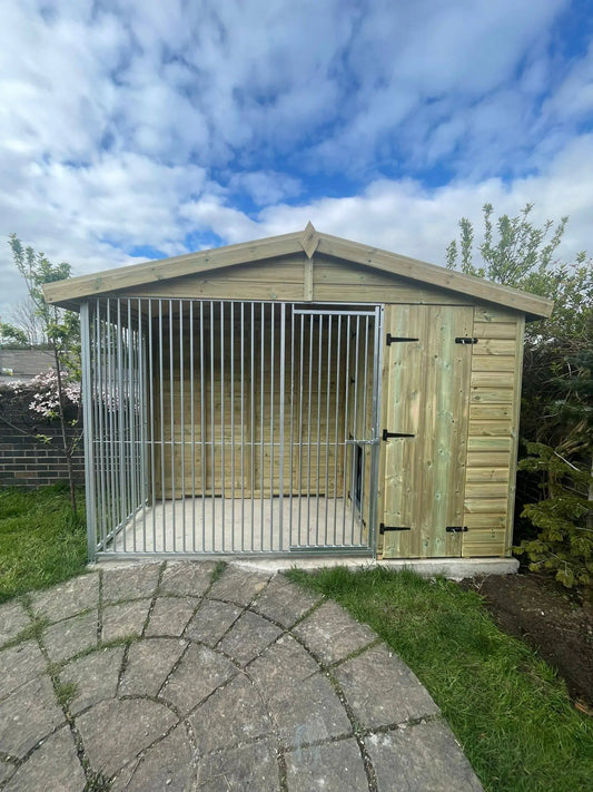 10 X 6.5 ft Single Dog Kennel Doghealth