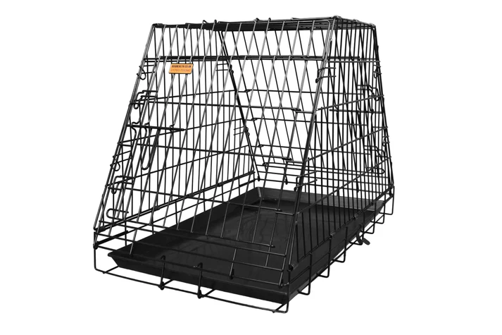 2-Door Car Crate with Escape Hatch - Half Boot Pyramid (Various Sizes)